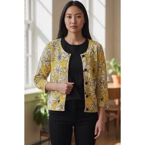 Vintage Whimisygoth Cable And Gauge Sweater,Missy Large,White Floral,read